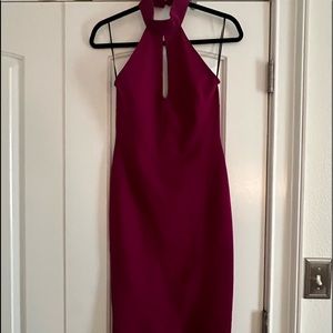 Midi Length Berry Copper Penny Dress